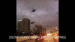 SLOW HEAVY METAL MUSIC PLAYING