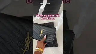 My new YSL Cassandre Envelope Chain Wallet 🥰 #yslbag #yvessaintlaurent #luxurybag #luxurylifestyle