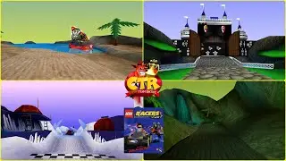 King Kahuka Cup🏆🏁 CTR ft. Lego Racers Custom Cup!