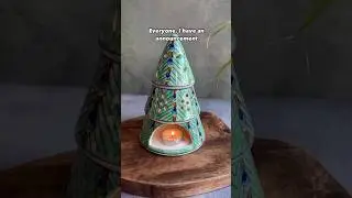 Get your hands on our Christmas tree tea light diffuser ✨️ #tealightholder #weavinghomes #viralvideo