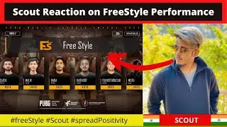 SCOUT REACTION ON FREESTYLE PERFORMANCE IN PMWL | SCOUT STUNNED BY FS | SCOUT BECOME FAN OF  FS BABA