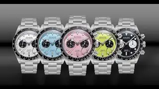 Sugess S457 Chrono Heritage Chronograph Power Reserve Panda Dial #sugess