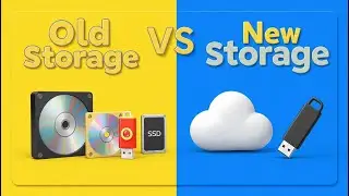 Various Types of Storage Devices Used in Computers ?