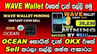 How To Wave Wallet Mining Ocean Coin Instant Withdrawal | Wave Wallet Ocean Token List On OKX Wallet