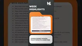 Metalogic's Meta Weekly Report..  #infrastructure #steel #automobile #metalogicpms #report