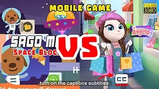 Sago Mini Space Explorer vs My Talking Angela 2 Dance
