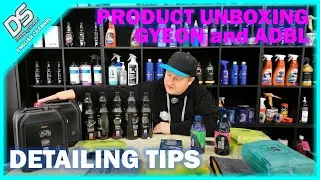 DETAILING UNBOXING: New products to test from Gyeon (ECOWASH, Total Remover) and a lot of ADBL...