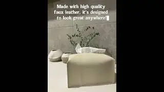 Affordable Home Upgrade | Elegant Tissue Box Cover Amazon AU