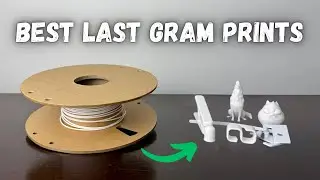 Have Just a Little Bit of Filament Left? Try These 3D Prints!