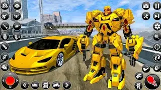 Car Jet Transformation Robot Fight Game 3D 2025 