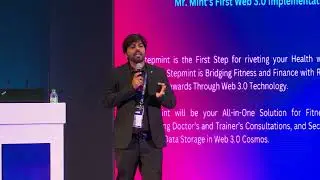 Mr. Mint speaking at Crypto Expo Dubai 2023