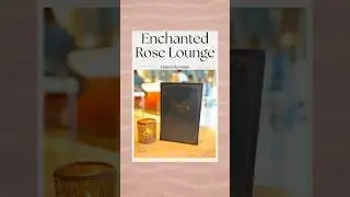 Is this the BEST hotel lounge at Walt Disney World?! Enchanted Rose Lounge | Grand Floridian