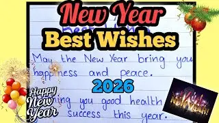 Happy New Year 2026 🎆 | 10 Best New Year Wishes | New Year Messages & Greetings