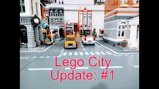 Lego City Update #1: Fire Station and Gas Station MOC's!