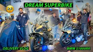 Apni Dream Superbike Ki Delivery❤️🥹BMW S1000RR 2025 in INDIA 🇮🇳 