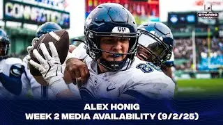Alex Honig Week 2 Media Availability - 9.2.25