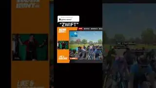Zwift Bike Races Hurt! #Shorts