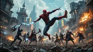 🕷️💥 SPIDER-MAN FIGHTER 3 ACTION | AVENGERS UNITED BATTLE | EPIC SUPERHERO WAR 🌍⚡ |FULL LONG VIDEO 🎮🔥