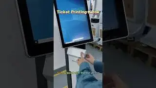 Ticket printing self ordering kiosk for restaurant #kiosk#ordering #restaurant #payment