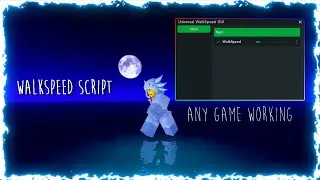 New walkspeed scripts work in any game【Roblox】