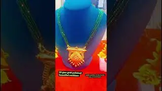 25 gms gold polished beautiful necklace #reels #instagram #jwelleryshop #viralvideo#shots#925silver