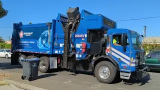 Republic Services First Electric Garbage Truck in California
