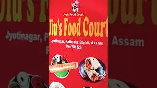 Jiu's Food Court.//fast food // food vlog//Jyotinagar// Pathsala// full video visit my channel