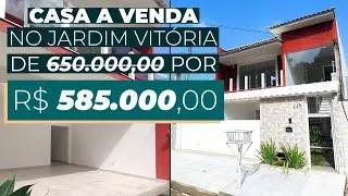 [NOVO VALOR] Casa de alto padr&atilde;o a venda no Jardim Vit&oacute;ria | Maca&eacute; - RJ