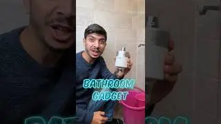 Hard Water Filter is a must have Bathroom Gadget 🌊🔥 #amazonfinds #gadgets #bathroomgadgets