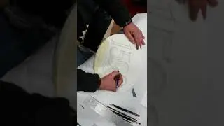 Hand Painted House Number Sign | Painted with Brushes