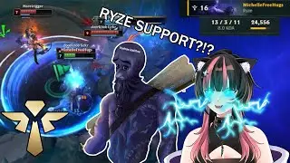 Chat Forced Me to Play Ryze Support&hellip; And I Outdamaged My ADC 💀