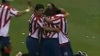 Am&eacute;rica Vs. Chivas (3-3) Clausura 2005 ***Futbol Retro***