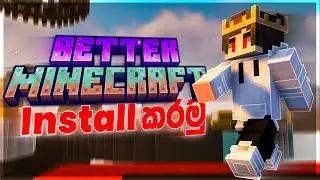 Better Minecraft Mod එක Tlauncher එකට install කරමු | sinhala | how to download better minecraft Mod