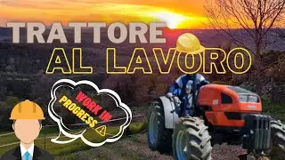 LAVORI pesanti con il TRATTORE - ZAFFERANO 2022