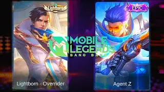 Granger Agent Z Skin VS Lightborn Overrider Skin MLBB