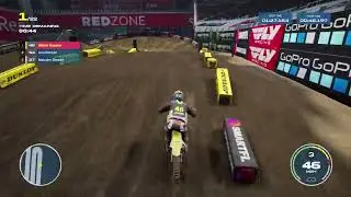 Monster Energy Supercross 6: Career Mode 450 Championship Race 5,State Farm Stadium.