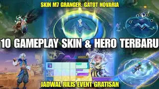 10 NEW FREE GAMEPLAY SKINS, HEROES, & EVENTS LEAKED! GRANGER M7, S39 SKIN, EPIC ATLAS, SORA MLBB