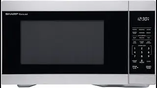 SHARP 1.1 CuFt Stainless Microwave Review - Pros & Cons - SHARP SMC1162KS