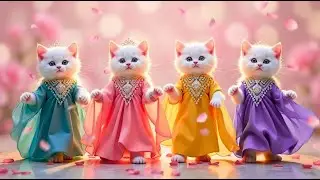 Cute Cat Dance Reel 😍 AI Funny Cats💃🐱 | Dance Videos for cats #funny #dancingcat #cat #cute
