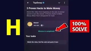 5 Proven Hacks to Make Money | Tapswap Code