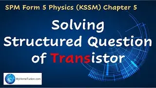 Solving Structured Question of Transistor | Electronics | Physics