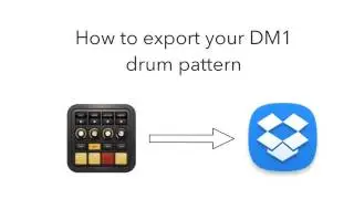 Exporting DM1 drum patterns