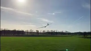 CARRERA SB 10, erster F-Schlepp 2022 mit El. BigLift, NOTLANDUNG ohne Klappen !