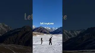 In ur 20&rsquo;s u&rsquo;ll get an urge to travel moree..it&rsquo;s imp to follow that broo 🏔️#travel #manali #snow✈️