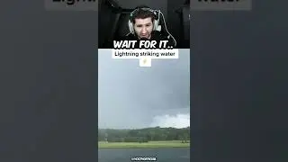 LIGHTNING STRIKES WATER!