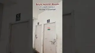 Boys Hostel Single Room tour | ABVGMC Vidisha #boyshostel #government #medical #college #mbbs #room