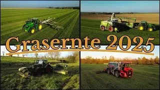 Grasernte + G&uuml;lleausbringung 2025