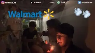 HOTBOXING TOILET PAPER FORT IN WALMART! (MUST WATCH)