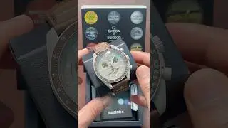 SwatchXOmega 🌘 MoonSwatch Mission To Saturn 🪐