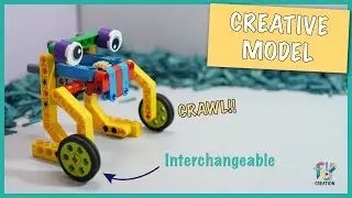 Creative Model with LEGO Education BricQ Motion Prime 45400